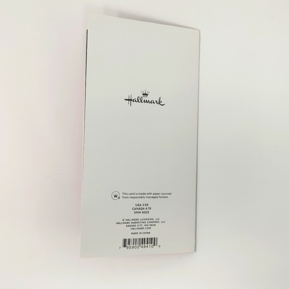 FREEBIE with Bundle Purchase -  Santa Christmas Wishes Card Hallmark - Picture 6 of 6